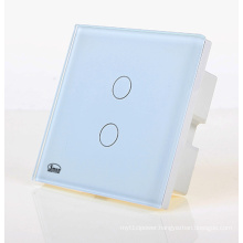 2 Key Wall Swithes, House Used Switch, Touch Switch Fire Proof ABS Material